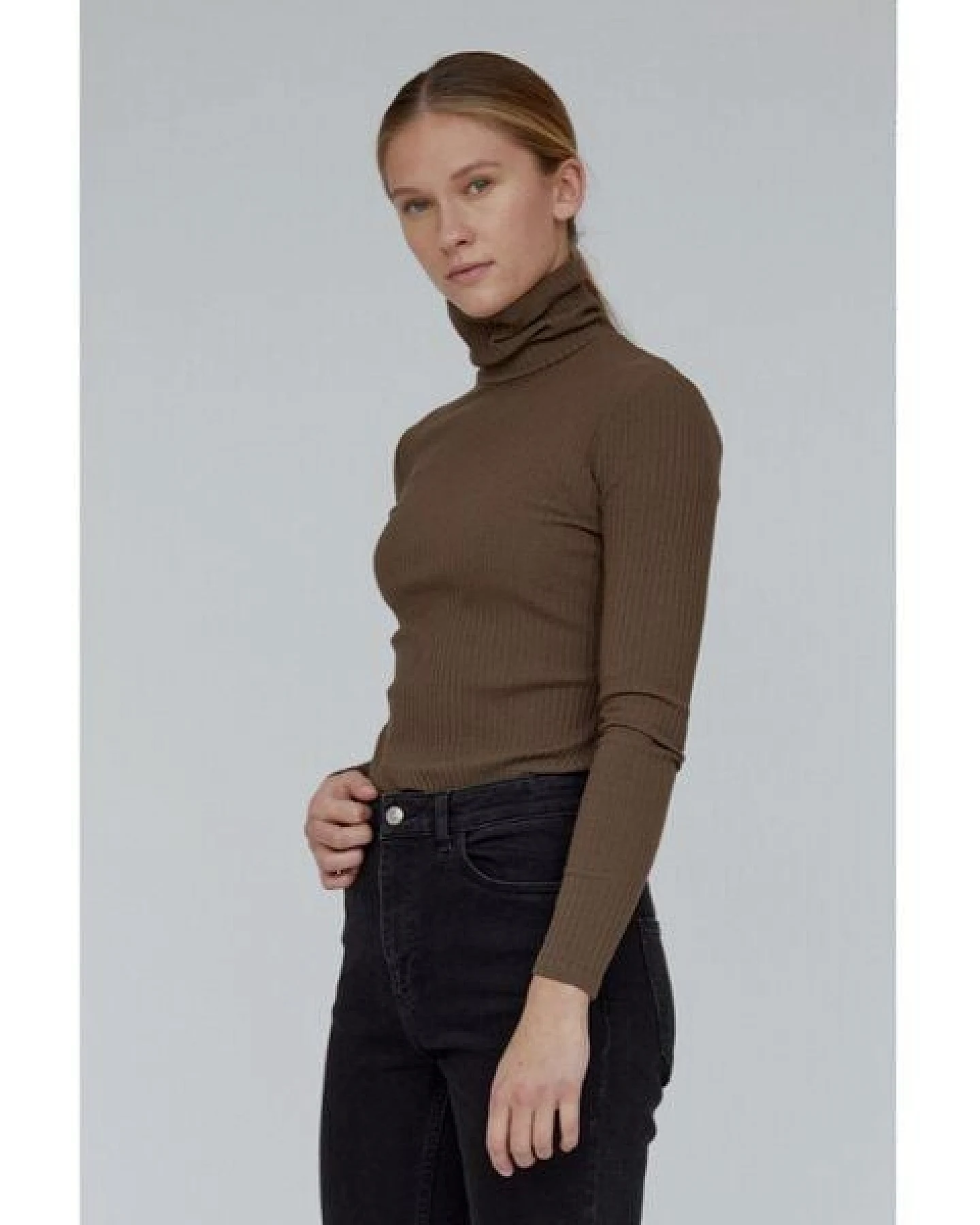 Basic Apparel Rollkragenshirt RHODA aus Bio-Baumwolle und Modal – Ansicht 3