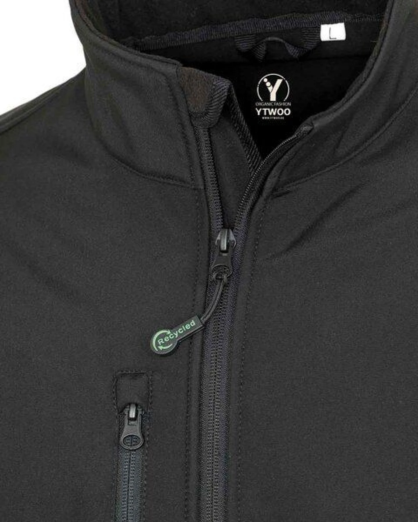 YTWOO Recycelte Softshell-Jacke für Herren – Ansicht 2