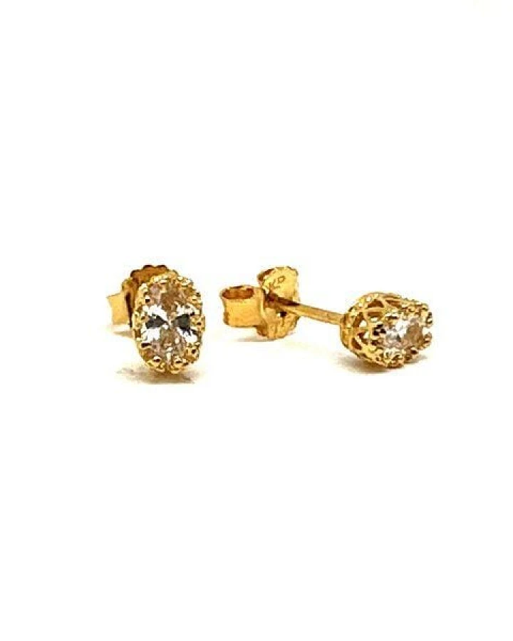 MOANINA Ohrringe Milano - 925 Silber/18k Gold Vermeil