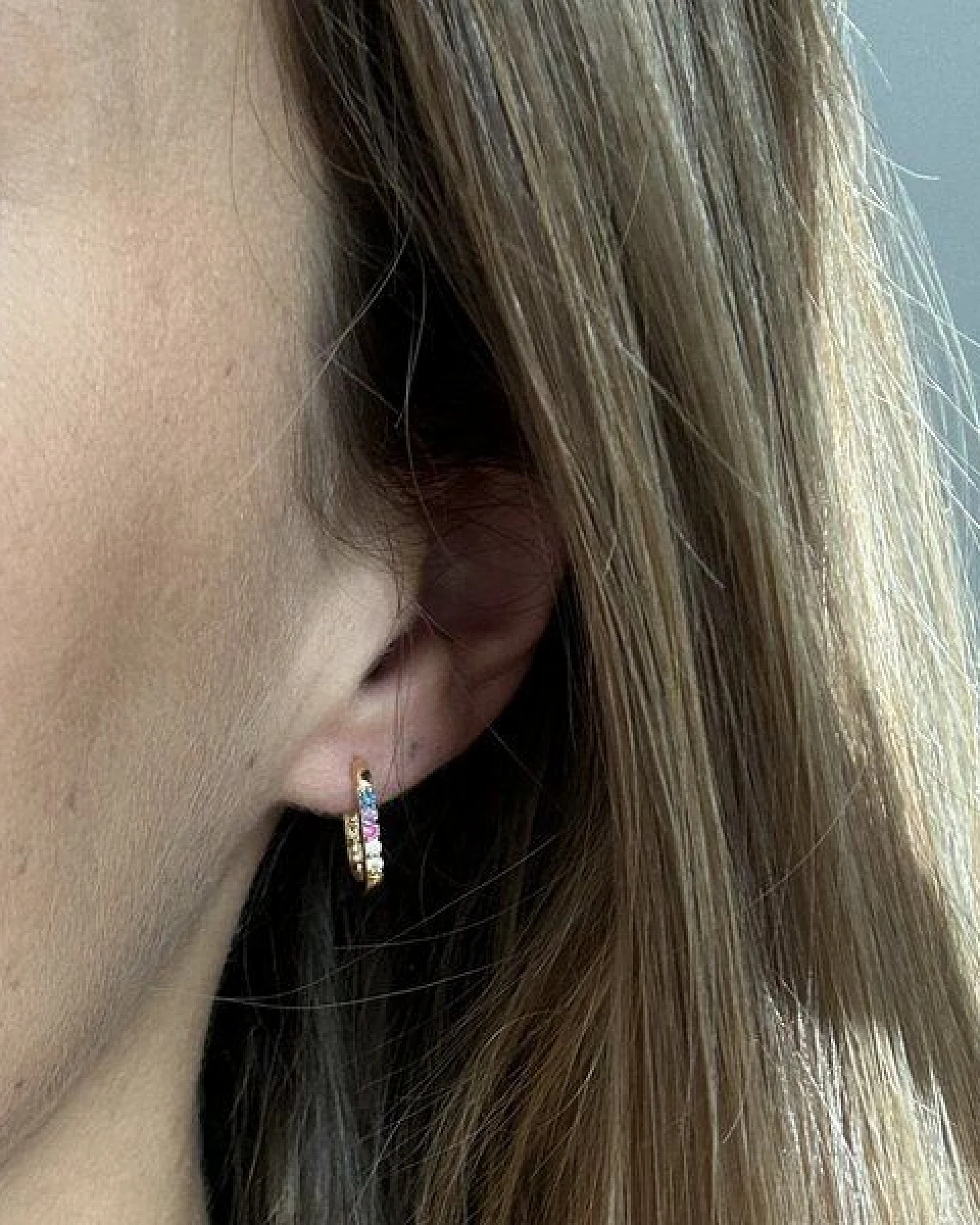 MOANINA Ohrringe Barletta - 925 Silber/18k Gold Vermeil – Ansicht 3