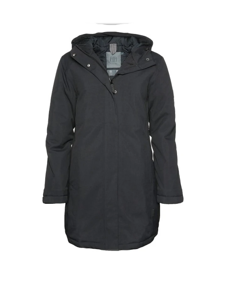 Elkline - Women's Maike - Mantel Gr 38 grau/schwarz