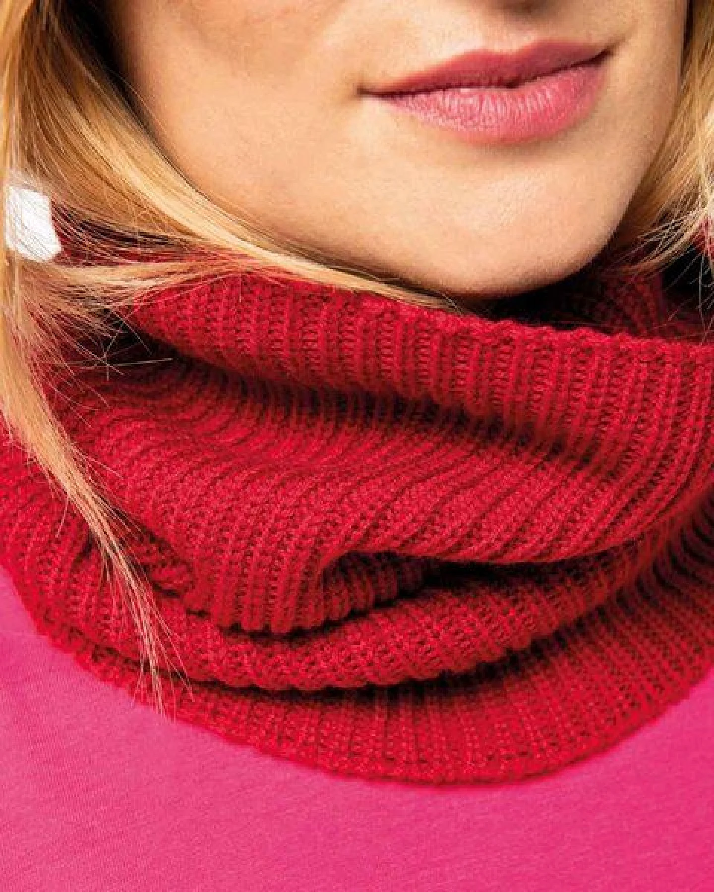 YTWOO Unisex-Schlauchschal aus 100% Merinowolle - Made in Spanien – Ansicht 3