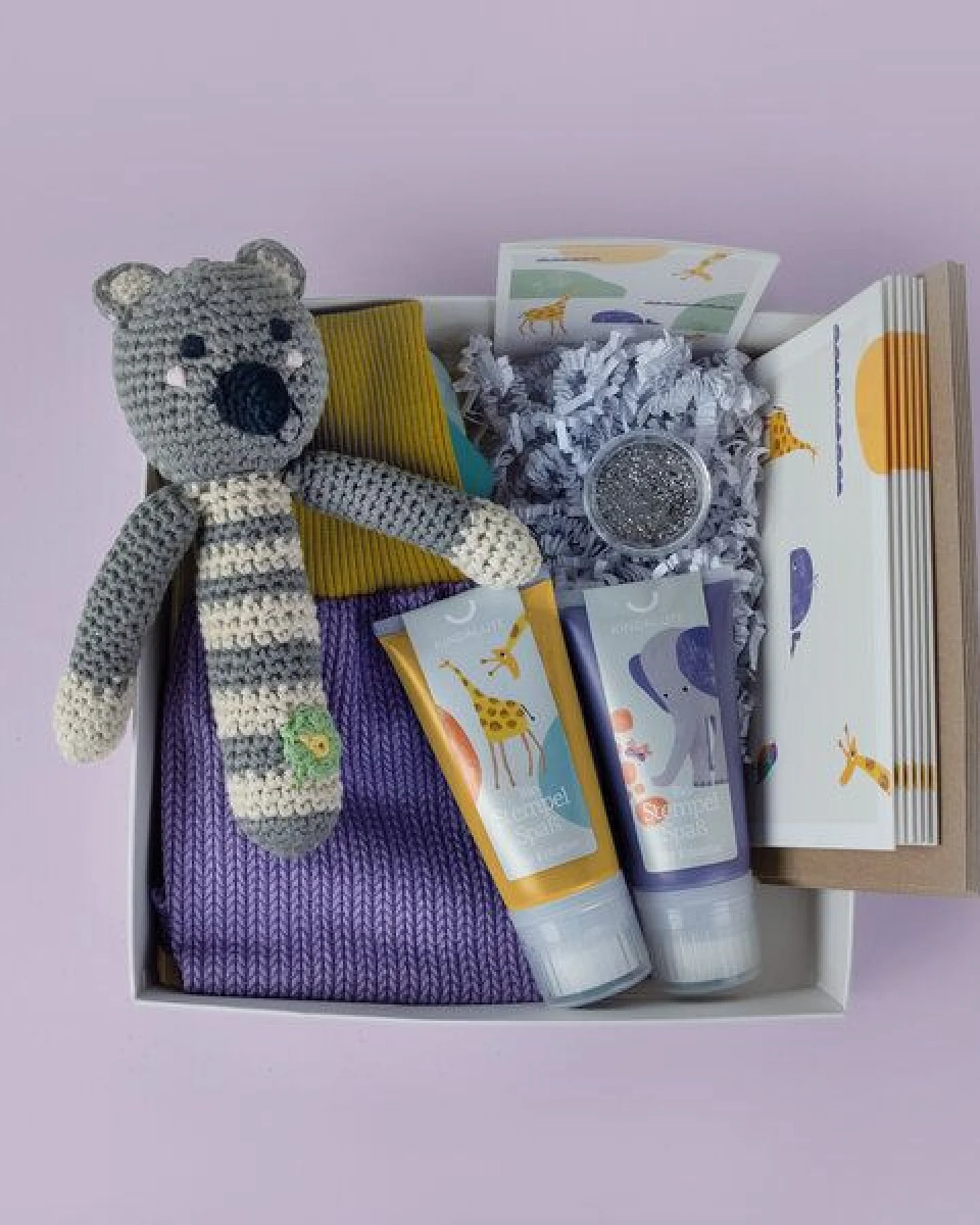 KINDACUTE Baby Fußabdrücke & Erinnerungen zur Geburt schenken: Babybox Viva La Vida – Ansicht 2