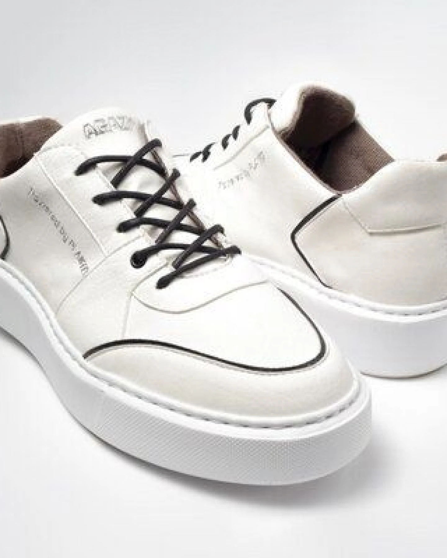 AGAZI EMI LOW - grape leather sneakers (vegan, plant-based) – Ansicht 4