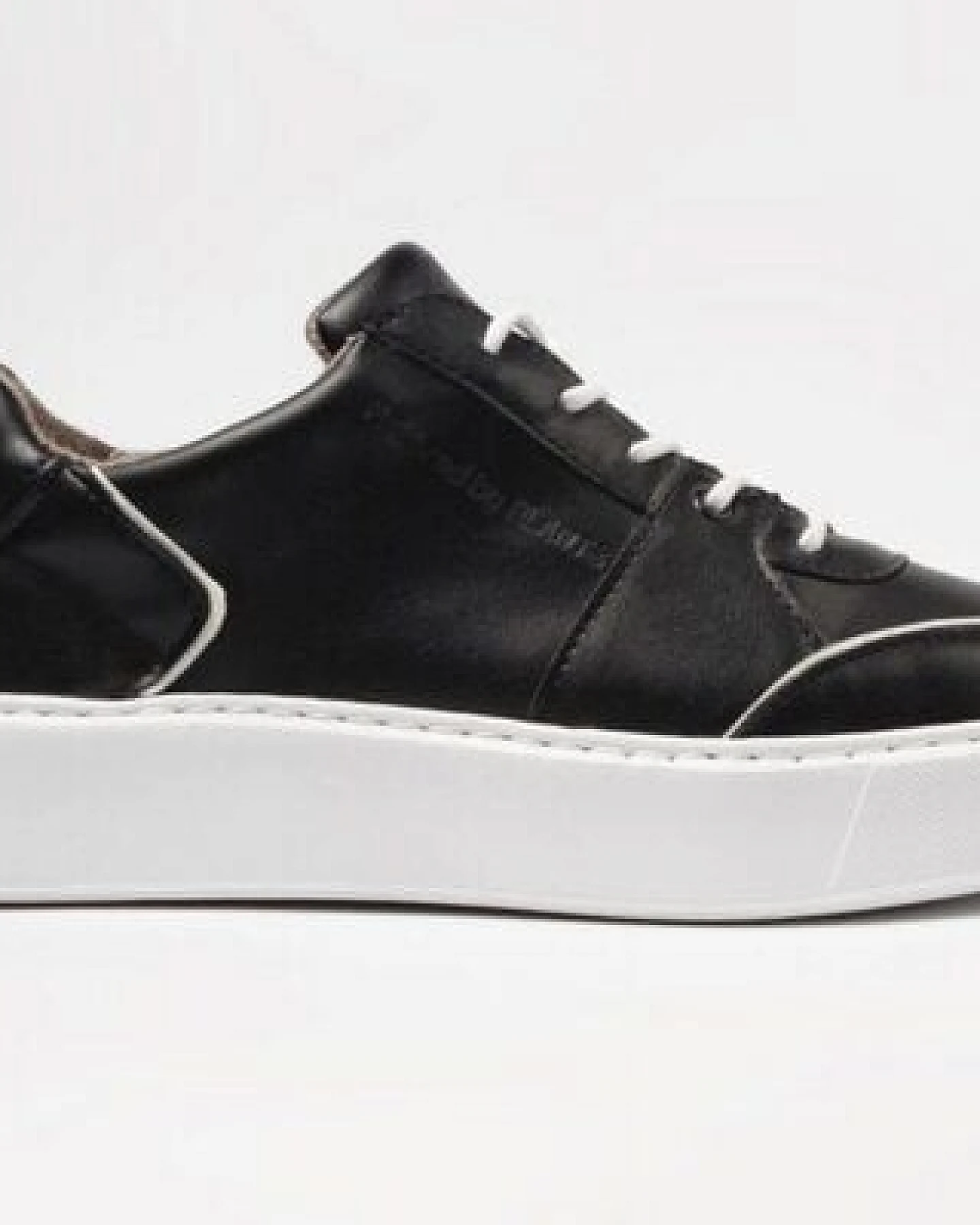 AGAZI EMI LOW - grape leather sneakers (vegan, plant-based) – Ansicht 2