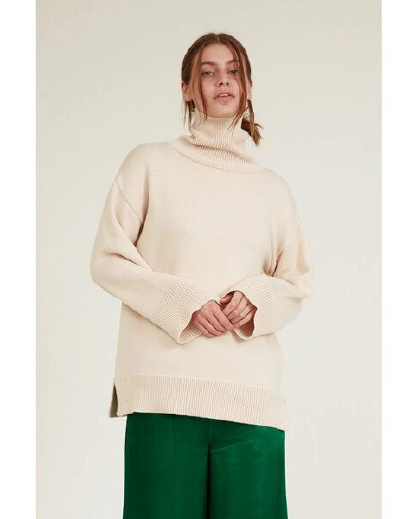 Basic Apparel Rollkragenpullover Winie aus Bio-Baumwolle – Ansicht 3