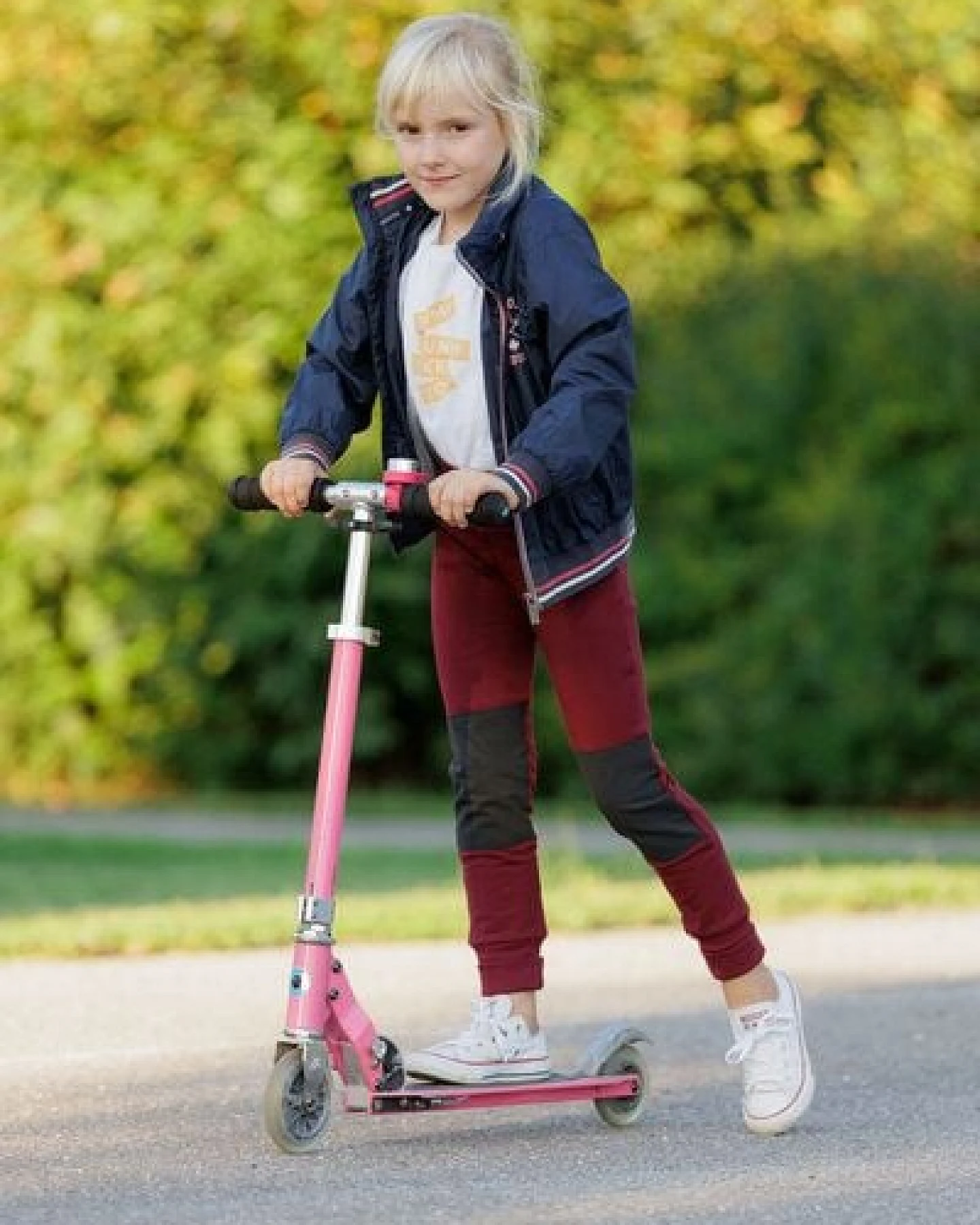 Babbily Verstellbare Thermo Leggings aus Bio-Baumwolle mit robustem Knie – Ansicht 3