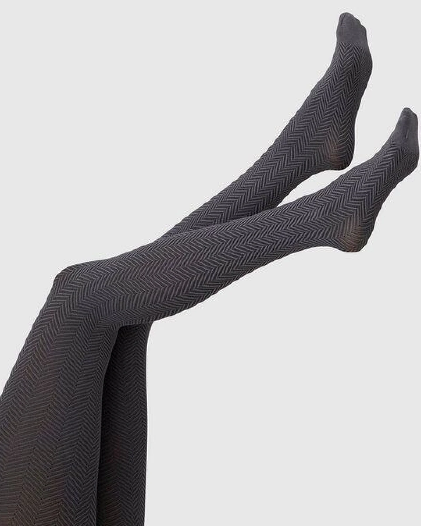 Swedish Stockings Strumpfhose Hedda Fischgrät aus Bio-Baumwolle – Ansicht 3