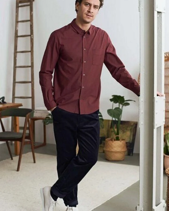 About Companions Klassisches Hemd SIMON aus Eco Silk
