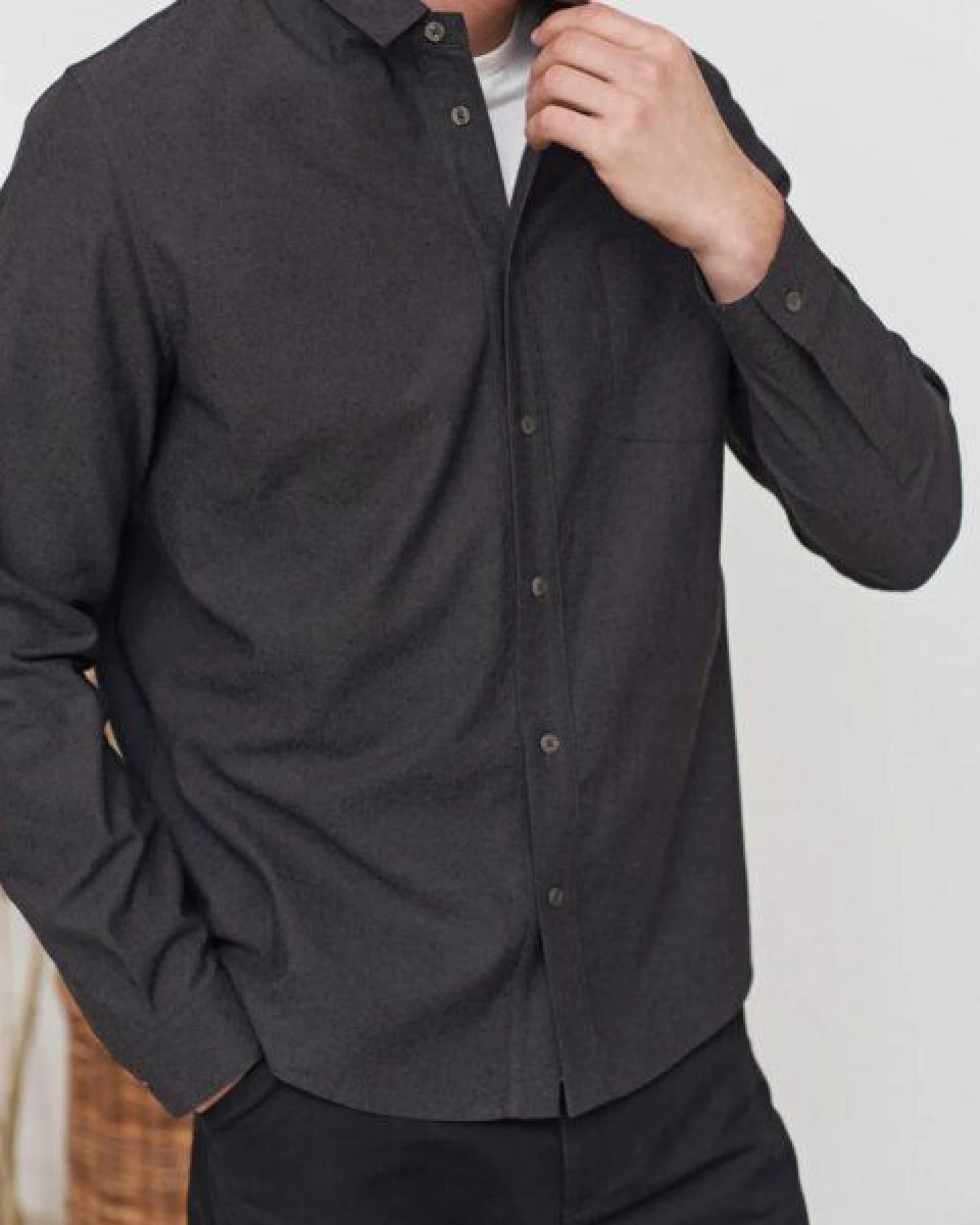 About Companions Klassisches Hemd SIMON aus Eco Silk – Ansicht 3