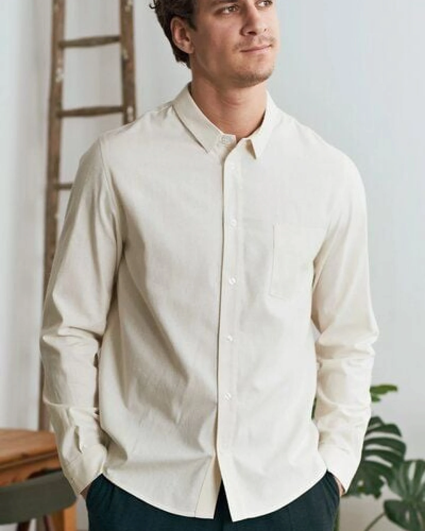 About Companions Klassisches Hemd SIMON aus Eco Silk – Ansicht 4