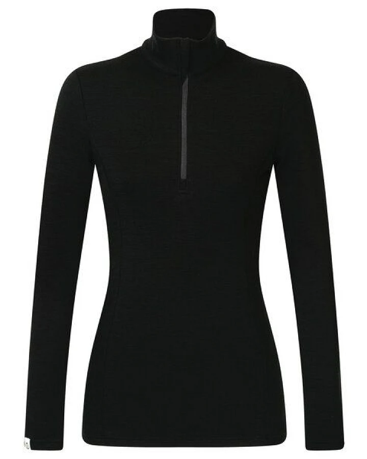 Kaipara - Merino Sportswear Merino Zip-Neck Slimfit 250 Damen