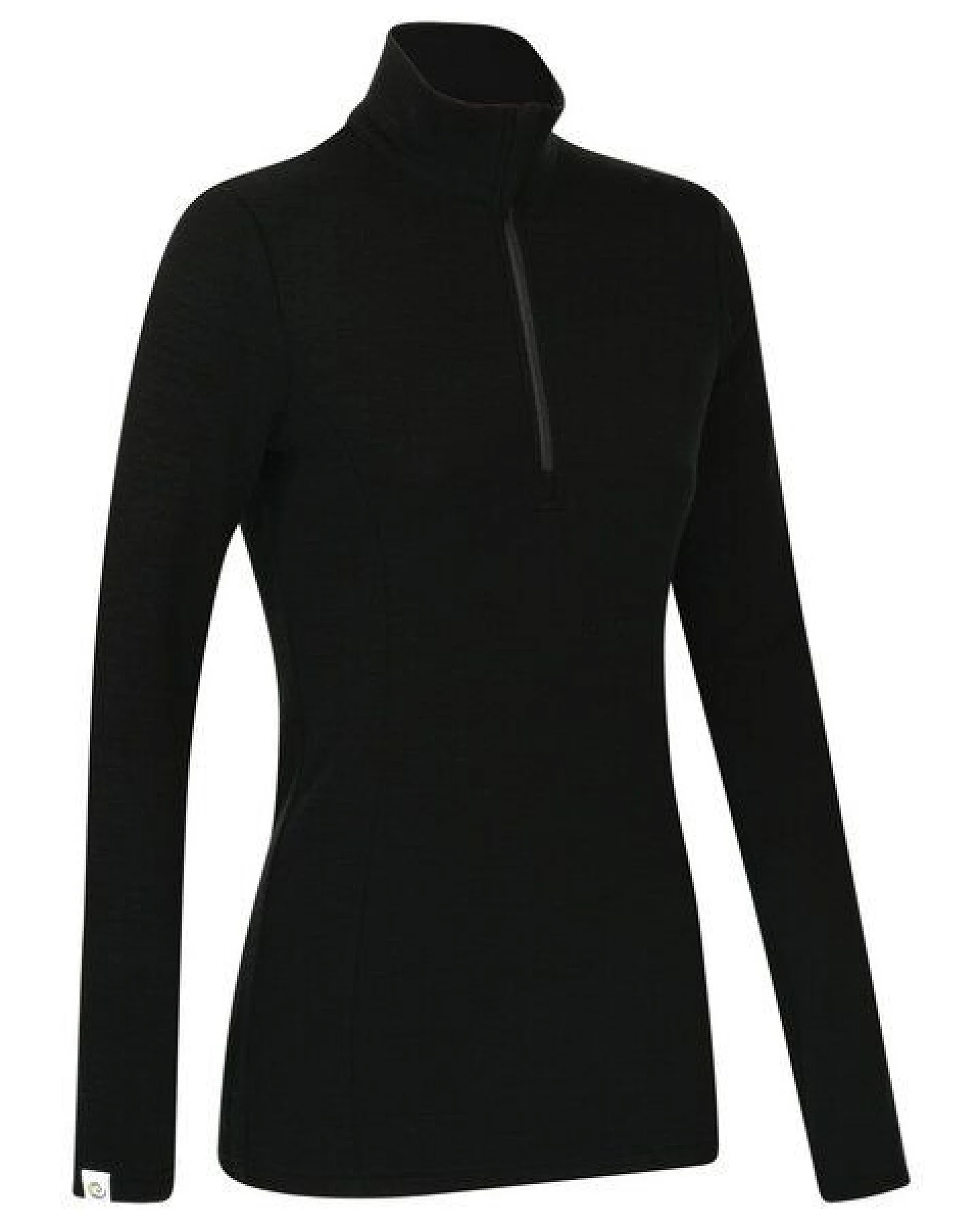 Kaipara - Merino Sportswear Merino Zip-Neck Slimfit 250 Damen – Ansicht 2