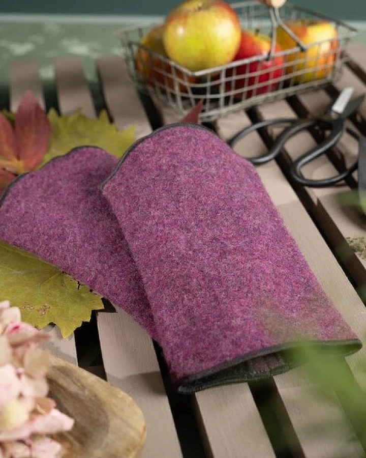 nahtur-design Pulswärmer aus Flauschloden