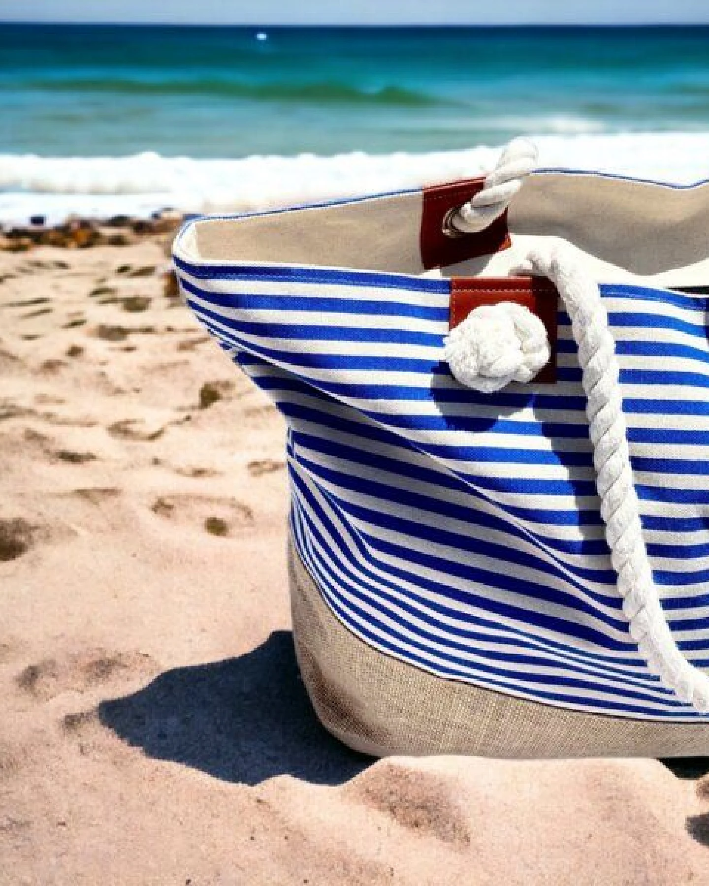 Flora Furora Strandtasche, Shopper Tote Bag, Einkaufstasche – Ansicht 3