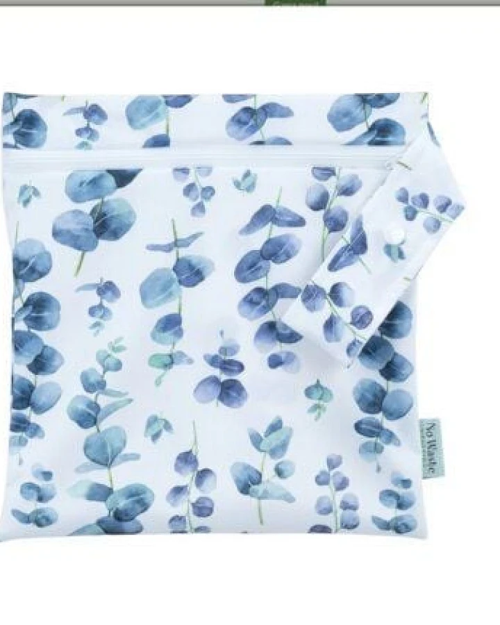 NoWaste Wrapping NoWaste Windelsack Windelbeutel Nasstasche Wetbag M oder L ver. Farben