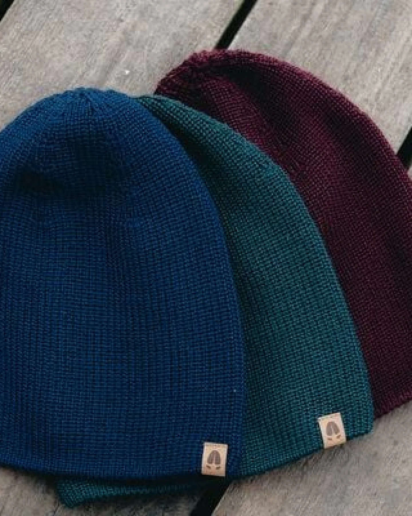 Kopyto DEER - Mütze 100% RWS Merinowolle Mulesingfrei, leichte Beanie ohne Umschlag, Unisex – Ansicht 3