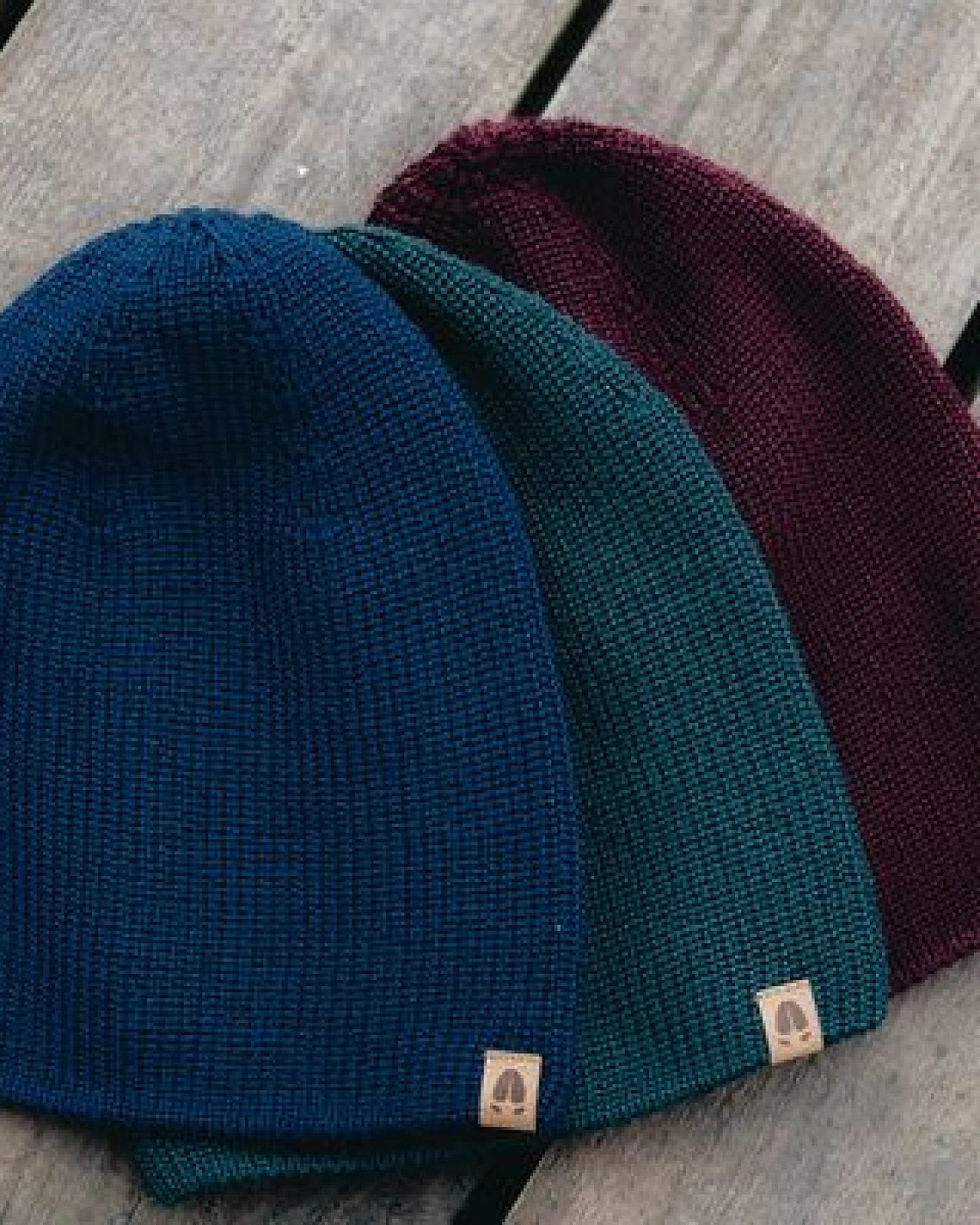 Kopyto DEER - Mütze 100% RWS Merinowolle Mulesingfrei, leichte Beanie ohne Umschlag, Unisex – Ansicht 3