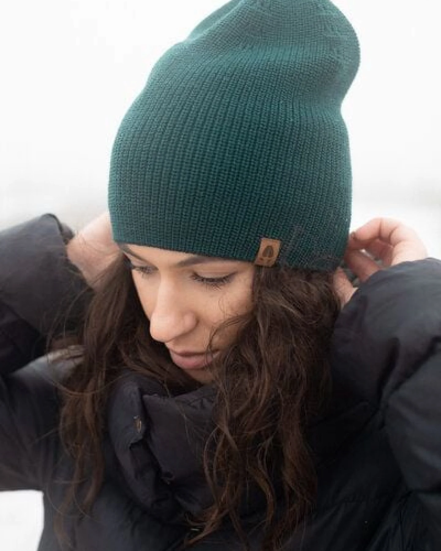 Kopyto DEER - Mütze 100% RWS Merinowolle Mulesingfrei, leichte Beanie ohne Umschlag, Unisex – Ansicht 4