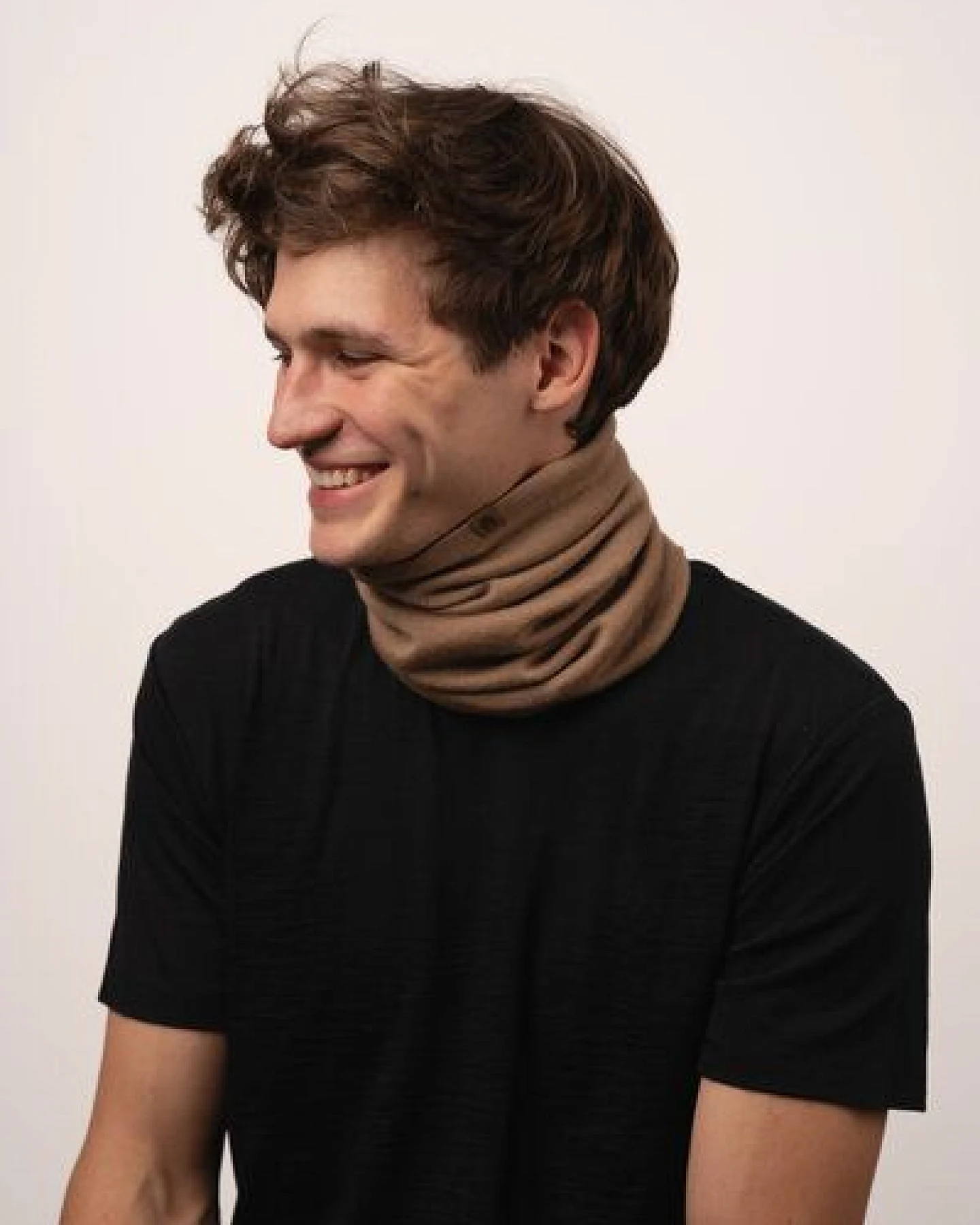 Kopyto OPOS – Multifunktionaler Merino-Schlauchkragen aus 100% RWS-Wolle – Ansicht 3