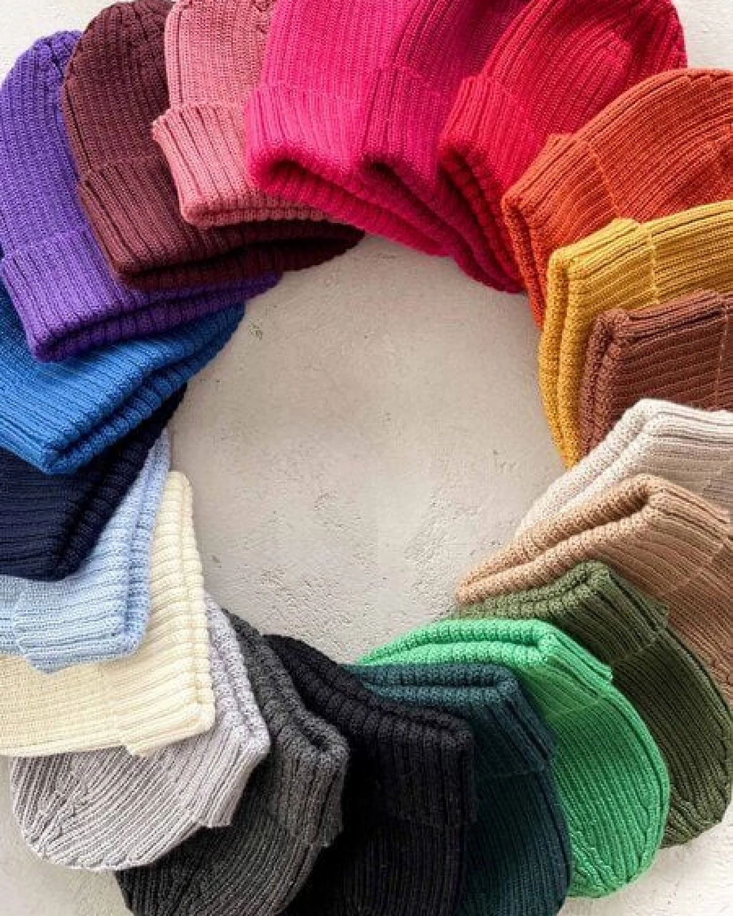 Kopyto LUCHS – Gerippte Merino-Mütze aus 100 % RWS-Merinowolle – Ansicht 2
