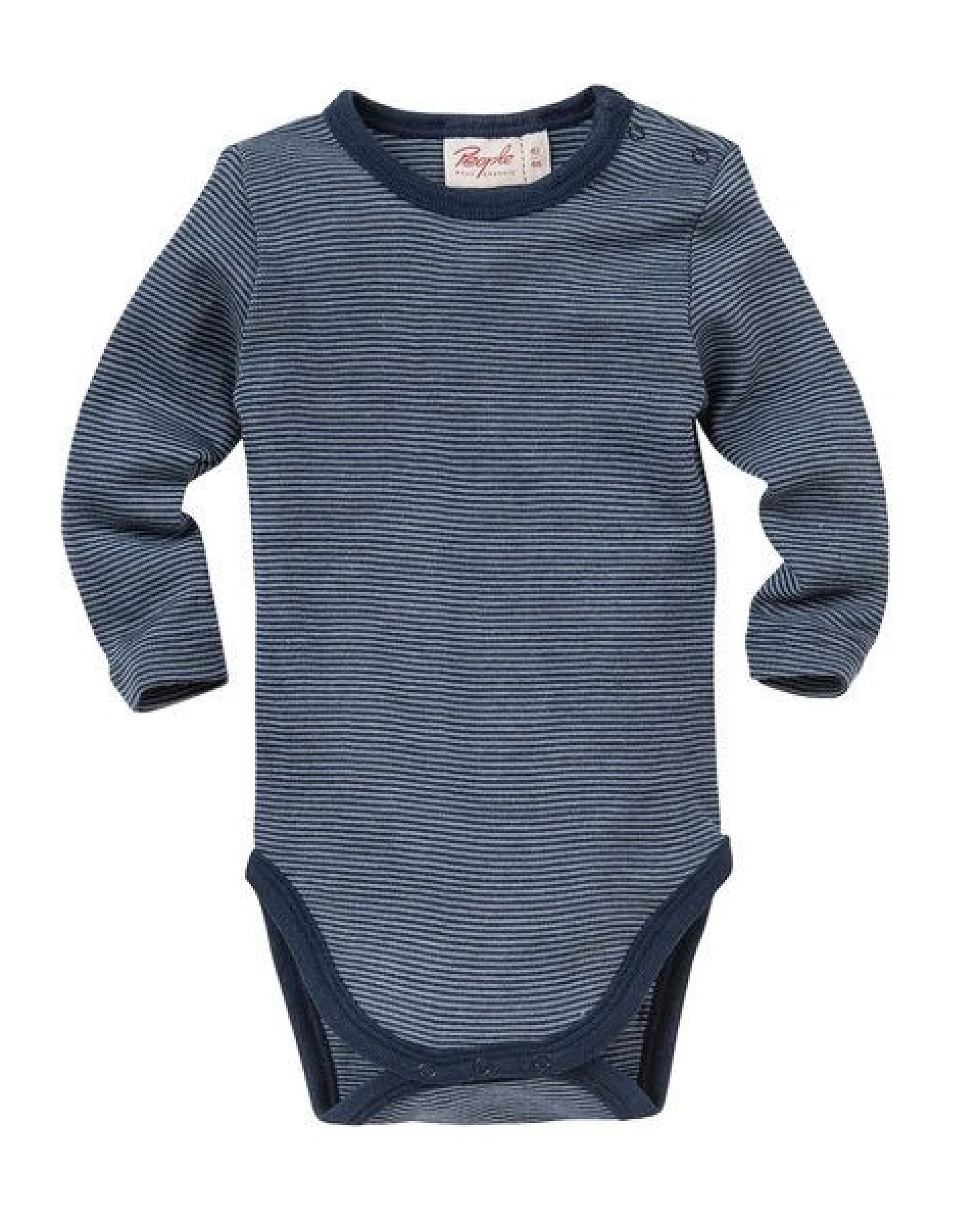 People Wear Organic Wolle-Seide Langarm-Body, in 5 Farben – Ansicht 2