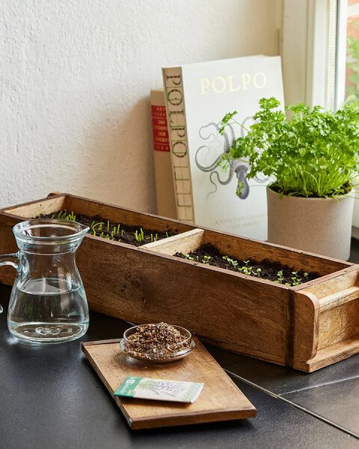 Die Stadtgärtner Lange Ziegelform mit 2 Fächern