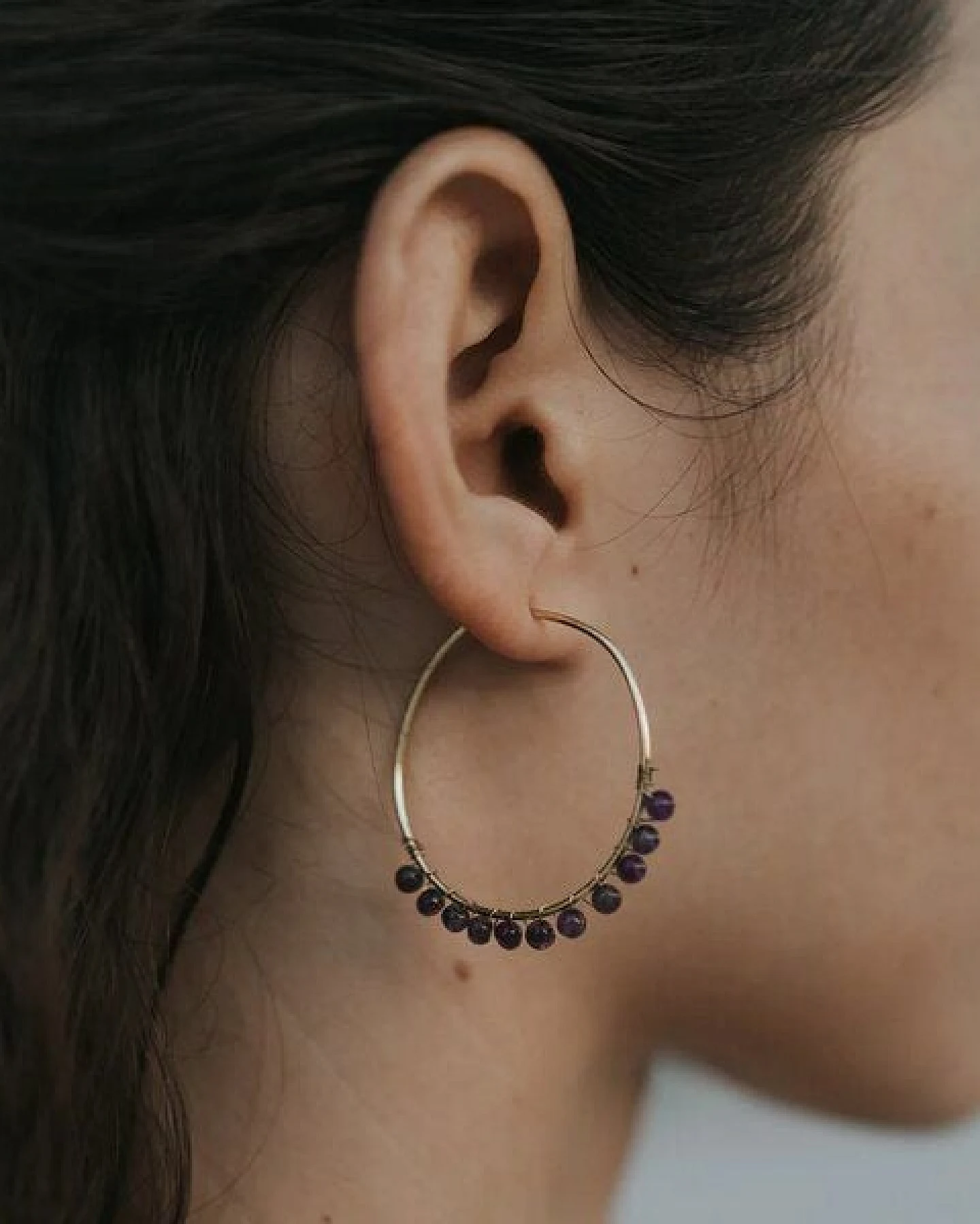 Frida Feeling Ohring Jambumani (großer Ring) – Ansicht 2
