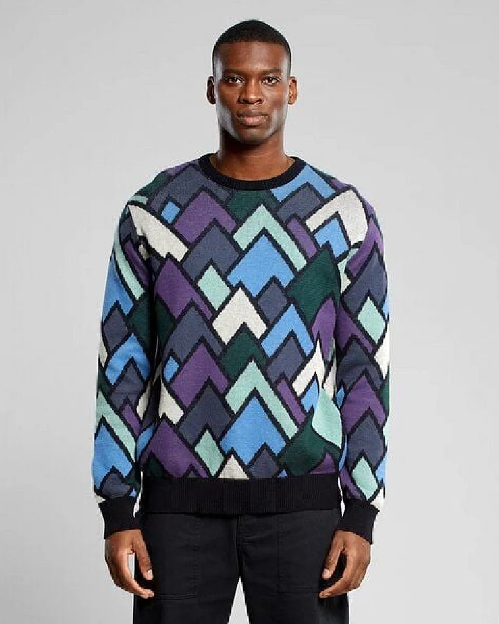 DEDICATED Herren Strickpullover Mora Mountain Triangle