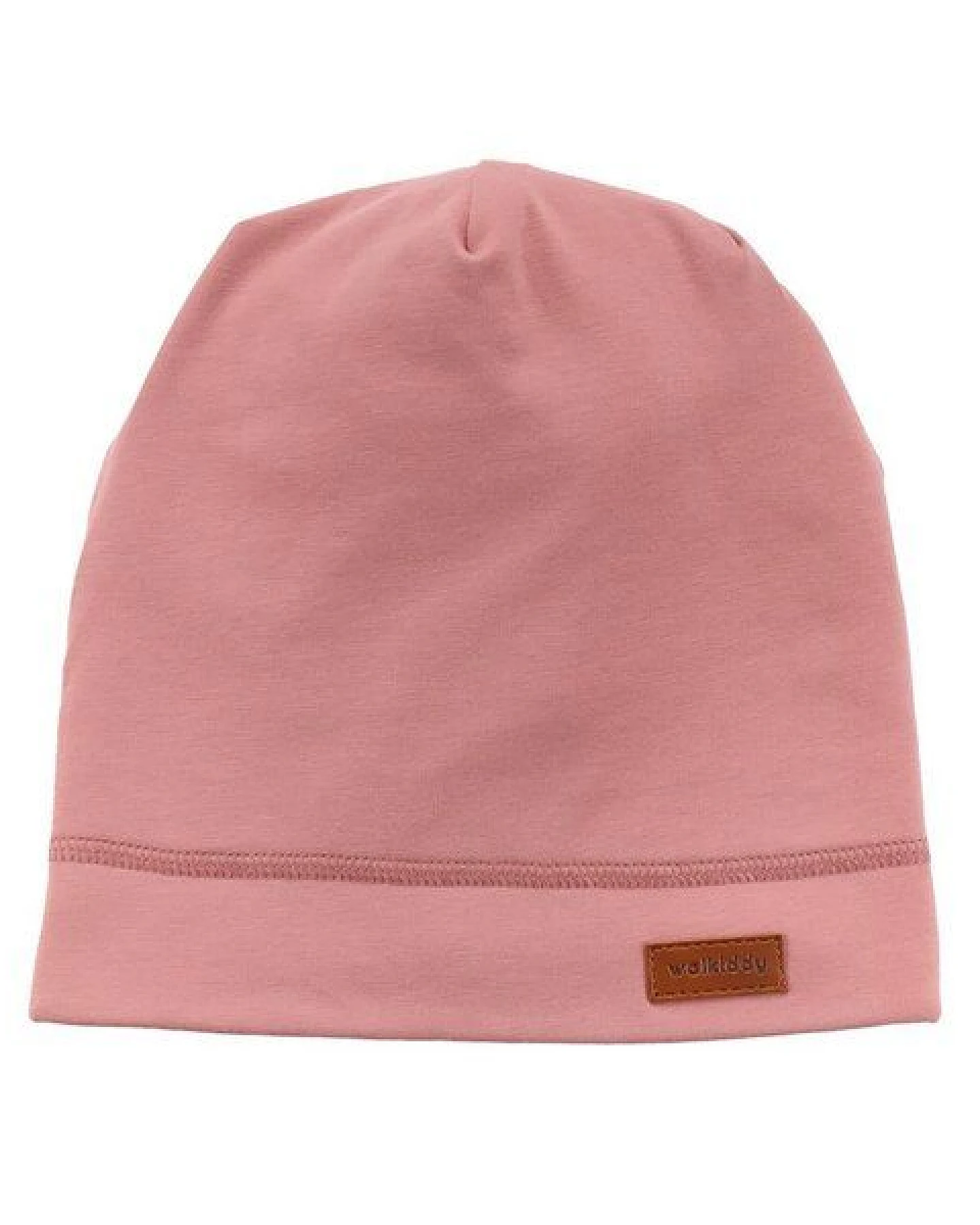 Kinder Fleece Mütze Pink Bio - Walkiddy Cameo Rosa, Nachhaltige GOTS-zertifizierte Baumwolle, Allergikerfreundlich, Umweltfreundlich, Für kalte Tage. – Ansicht 2