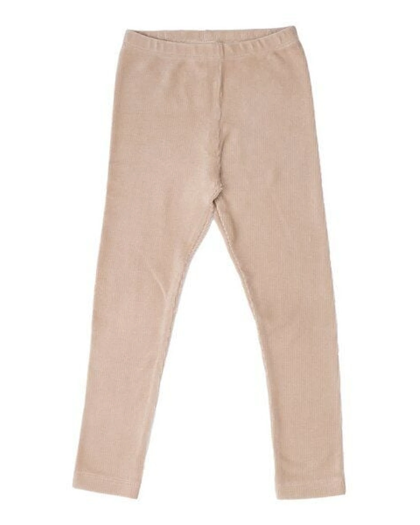 Kinder Leggings GOTS-zertifiziert aus Bio-Baumwolle beige – Walkiddy – Ansicht 2