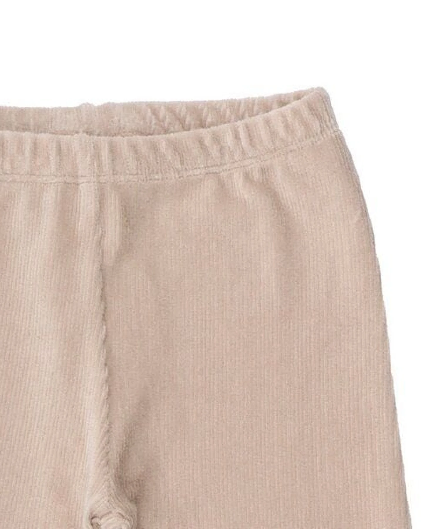 Kinder Leggings GOTS-zertifiziert aus Bio-Baumwolle beige – Walkiddy – Ansicht 4