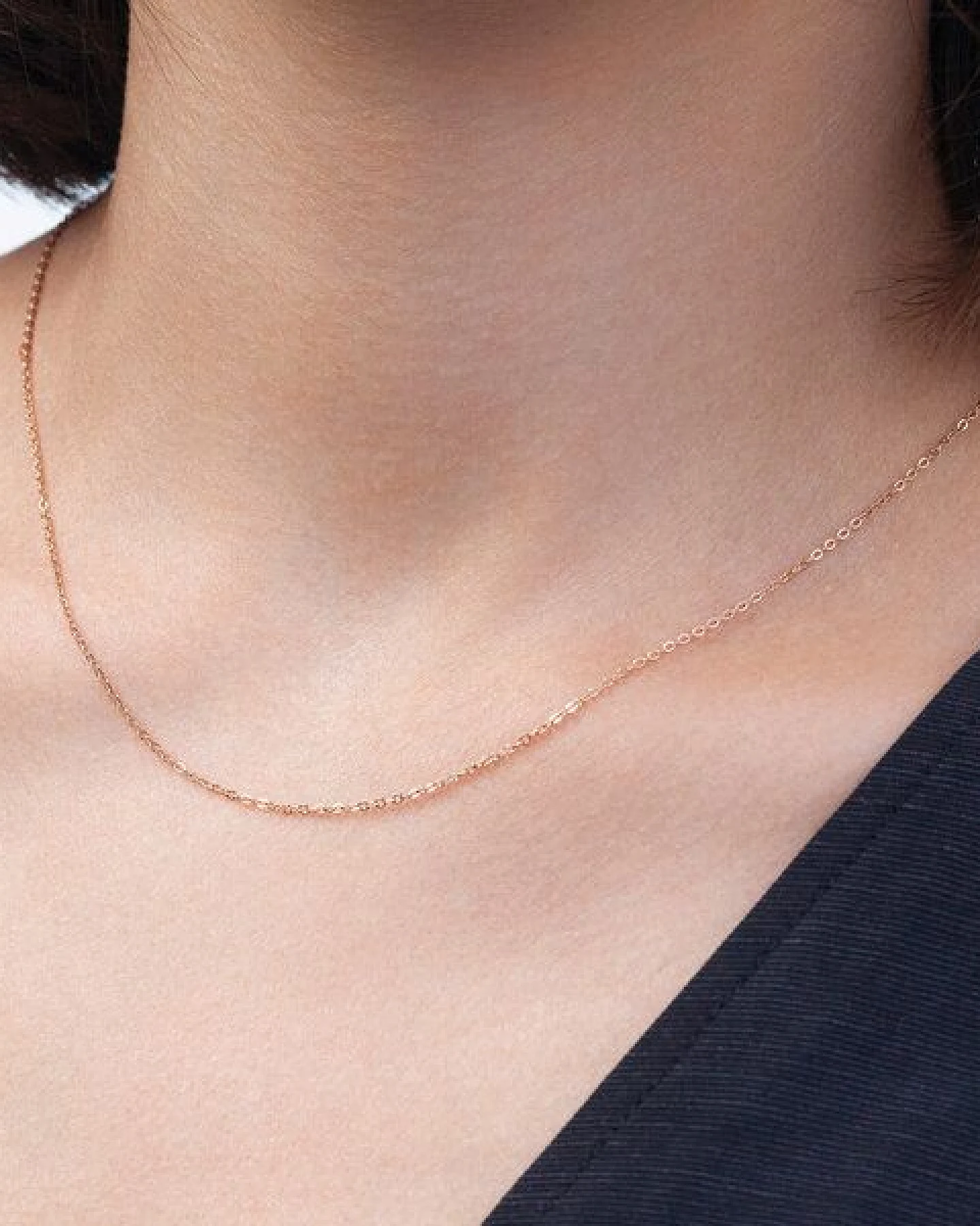 ALEXASCHA Feine Gliederkette aus Edelstahl – Ansicht 4
