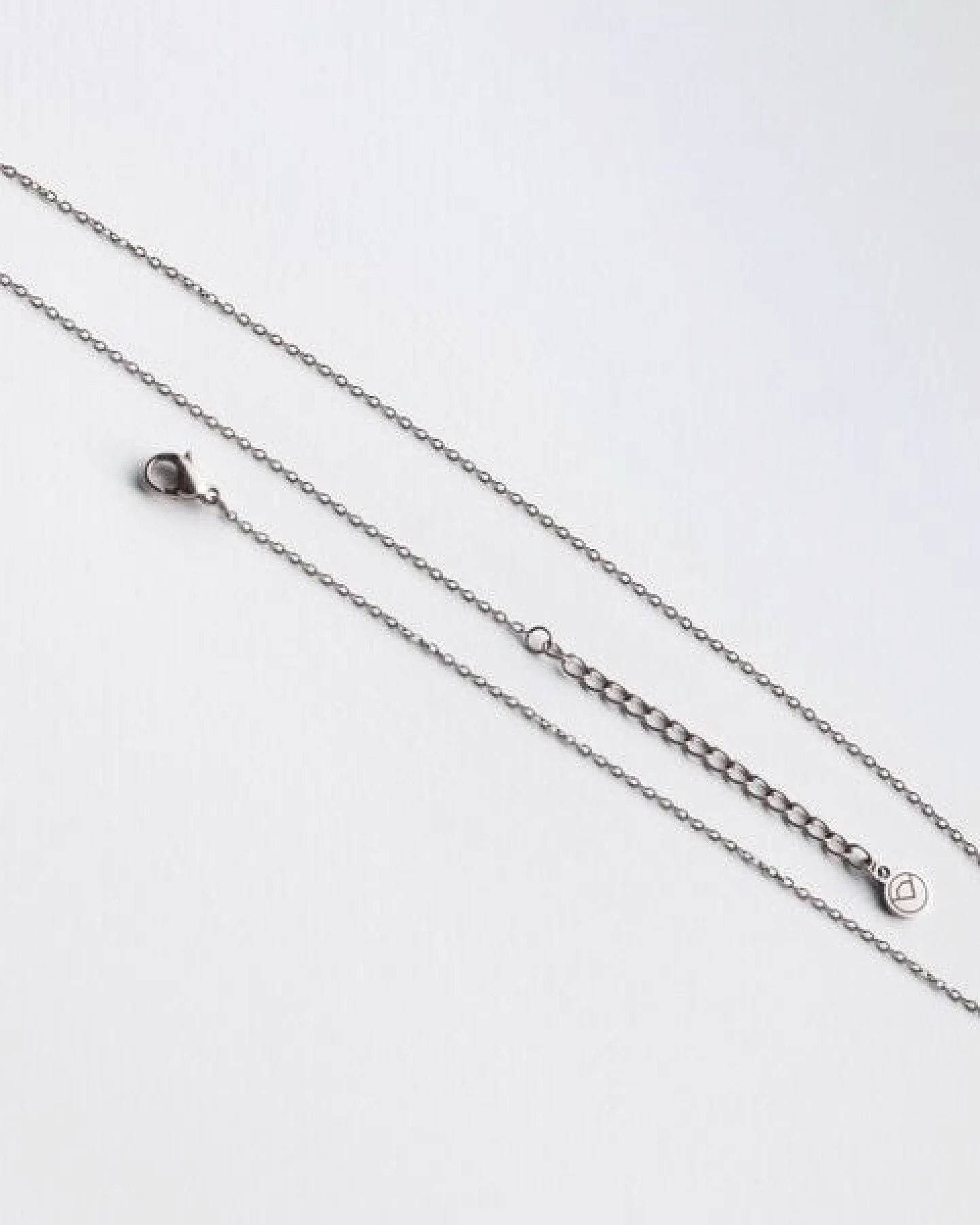 ALEXASCHA Feine Gliederkette aus Edelstahl – Ansicht 4