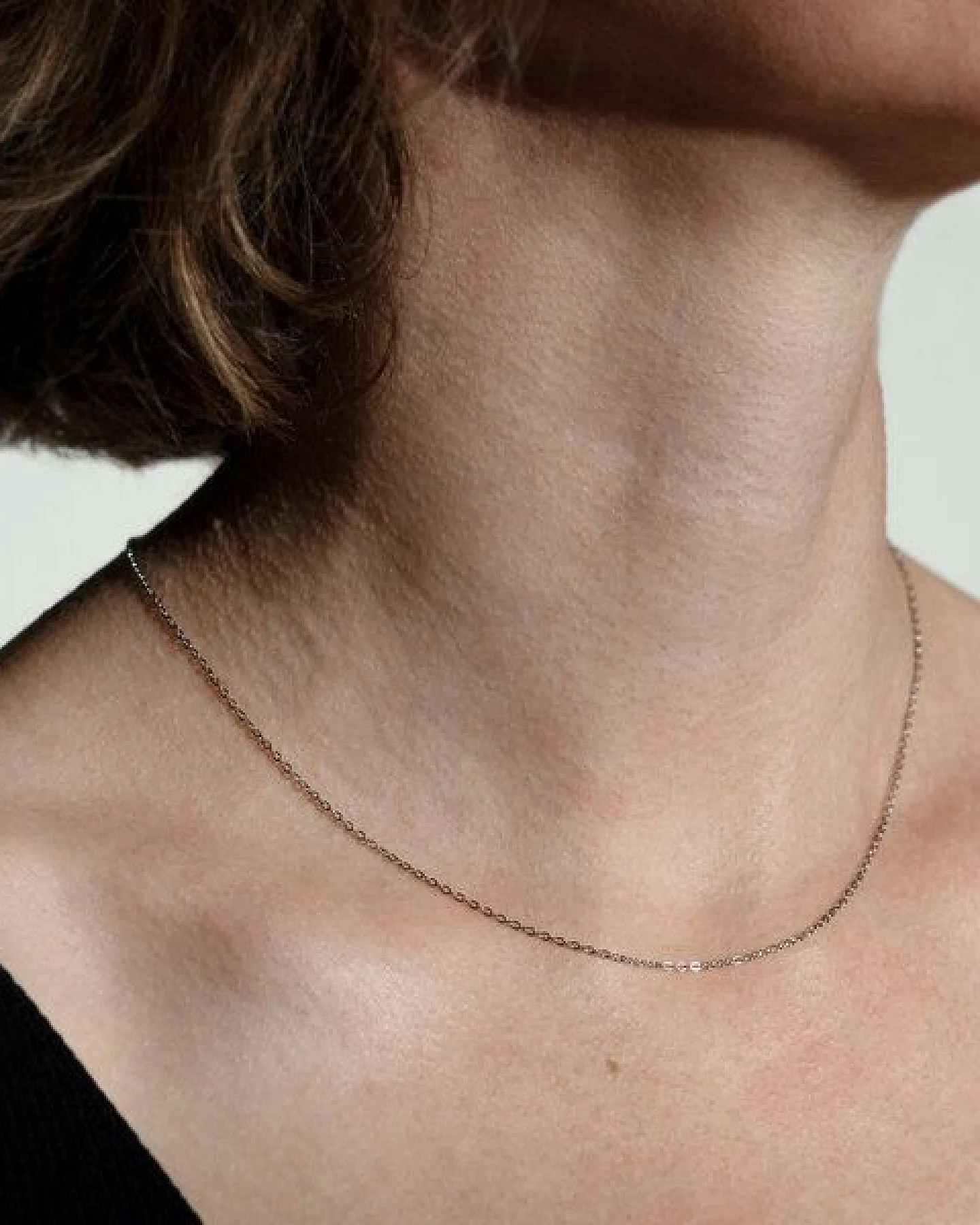 ALEXASCHA Feine Gliederkette aus Edelstahl – Ansicht 3