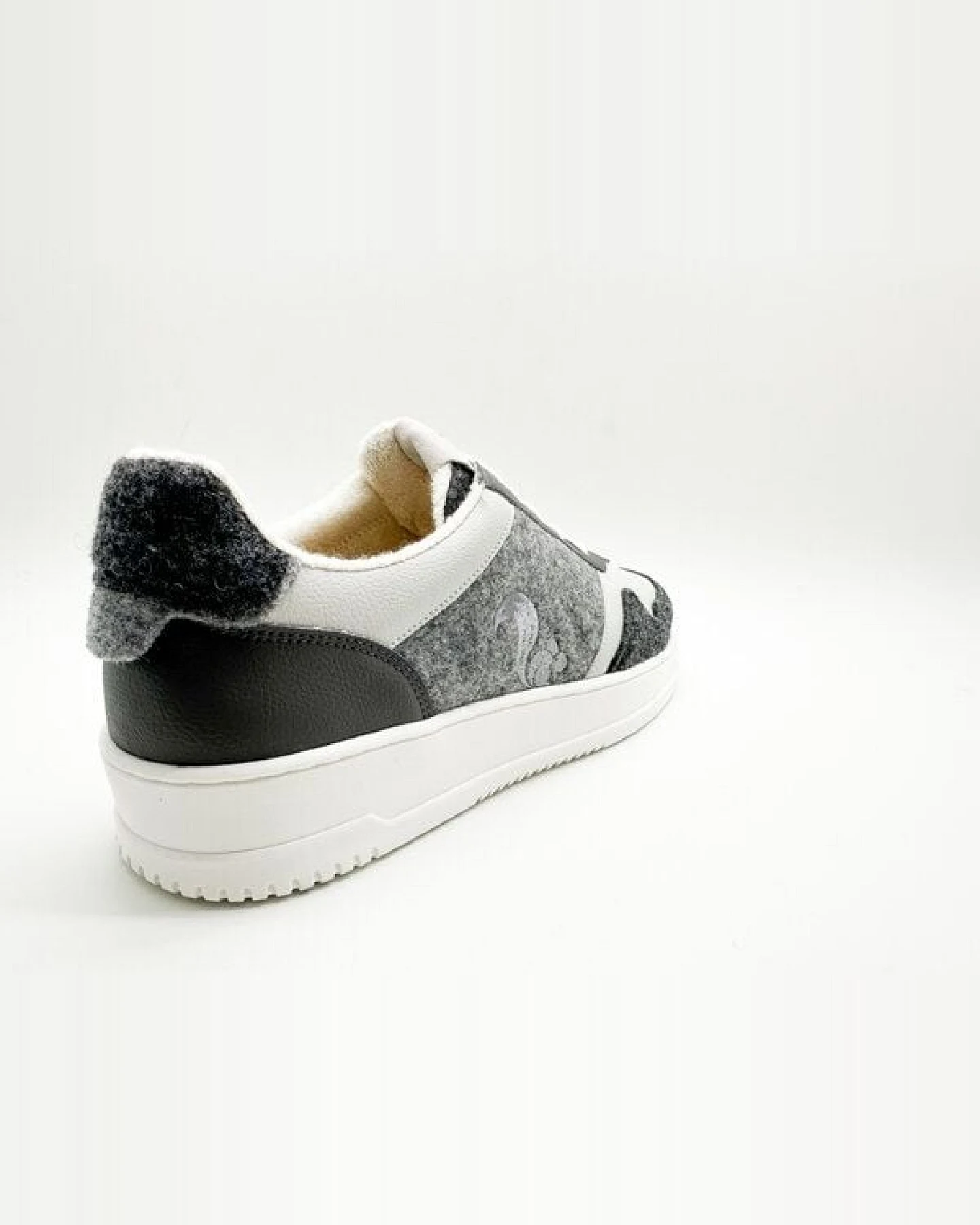 Veganer, ultraleichter „thies ® Eco Cup Felt Sneaker“ aus recycled PET Filz & Bambus – Ansicht 4