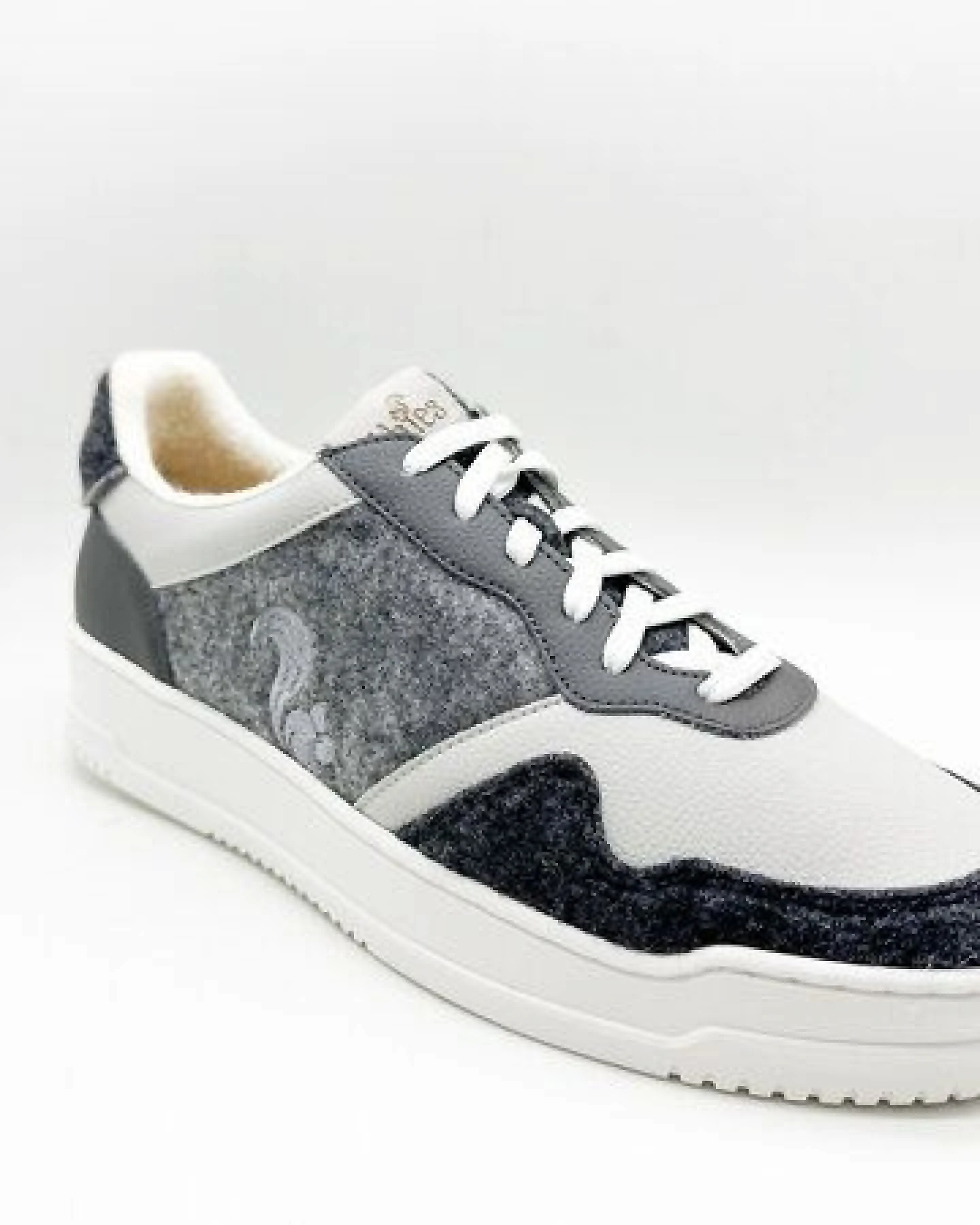 Veganer, ultraleichter „thies ® Eco Cup Felt Sneaker“ aus recycled PET Filz & Bambus – Ansicht 2