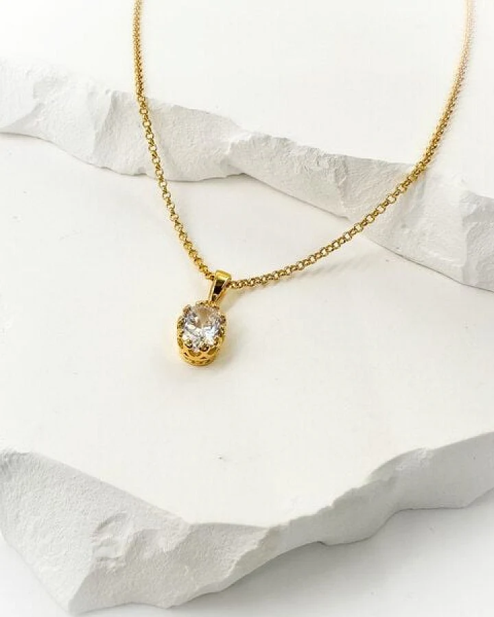 MOANINA Kette Milano - 925 Silber/18k Gold Vermeil - 3 Längen