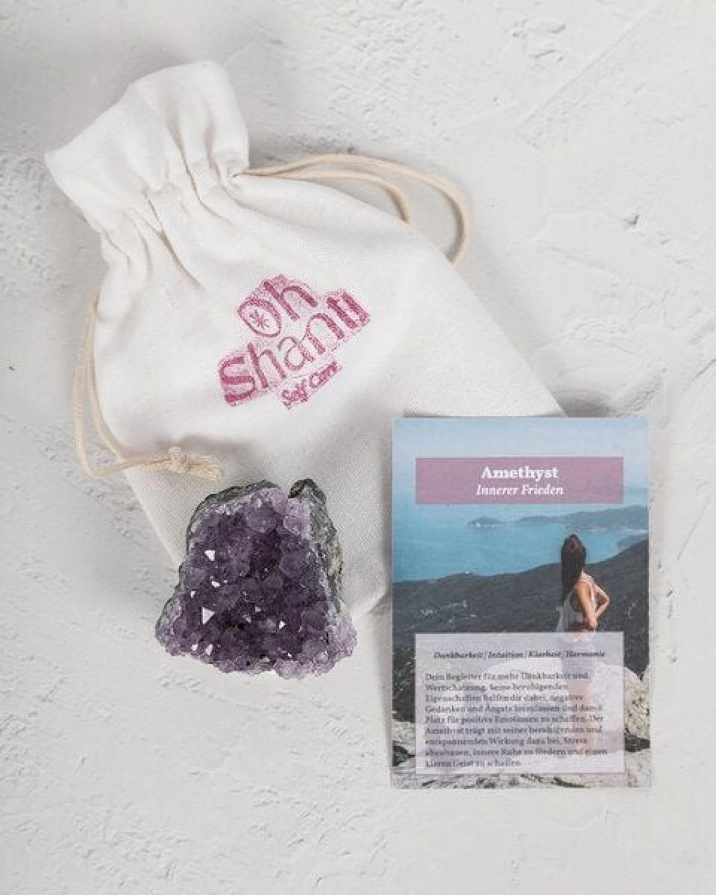 Oh Shanti Amethyst Stufe – Ansicht 3
