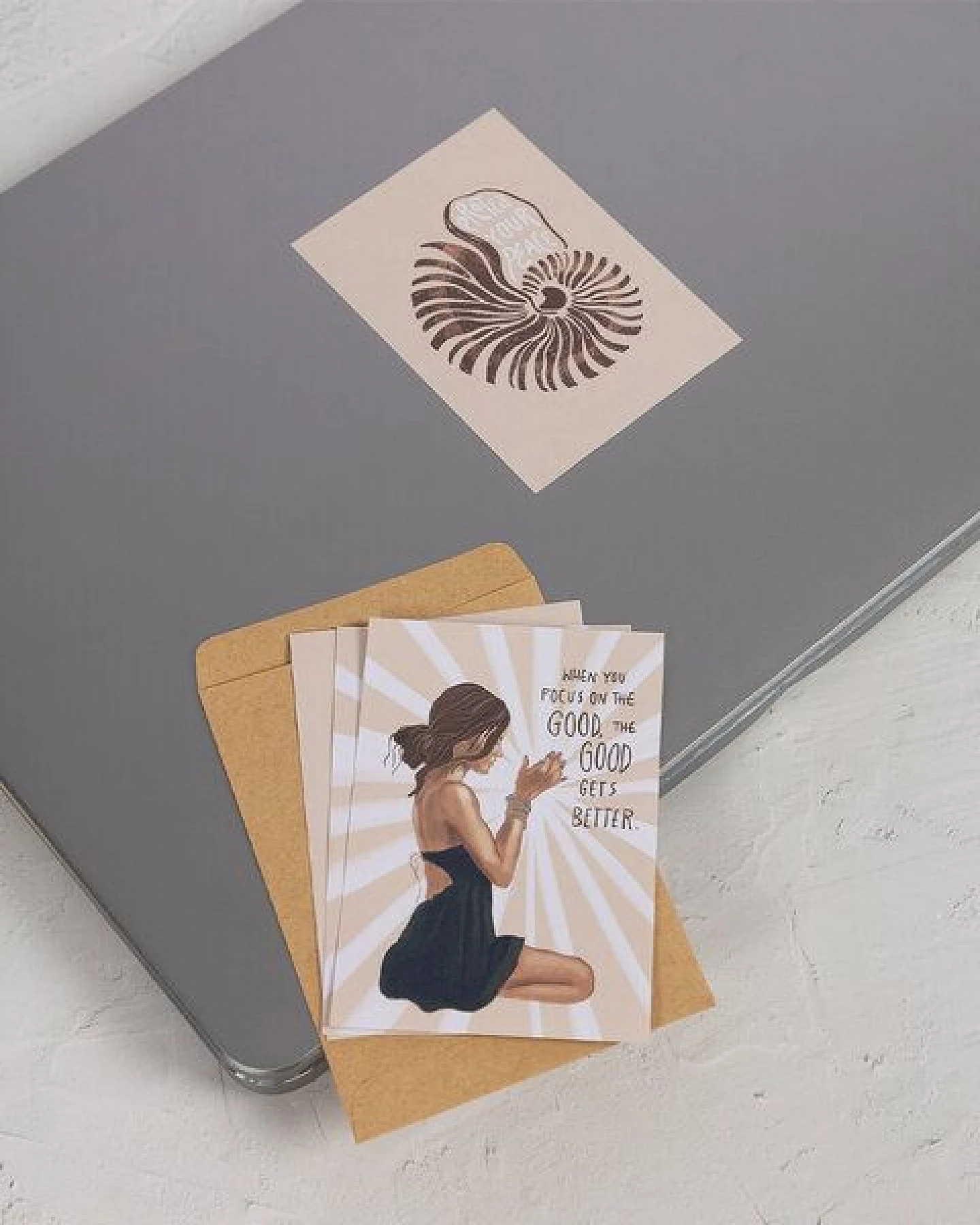 Oh Shanti Sticker 4er Set – Ansicht 2