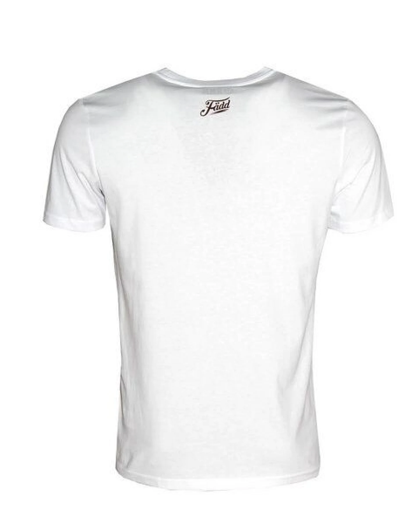 FÄDD Herren T-Shirt Rundhals aus Bio-Baumwolle "Dose Fisker" Weiß – Ansicht 3