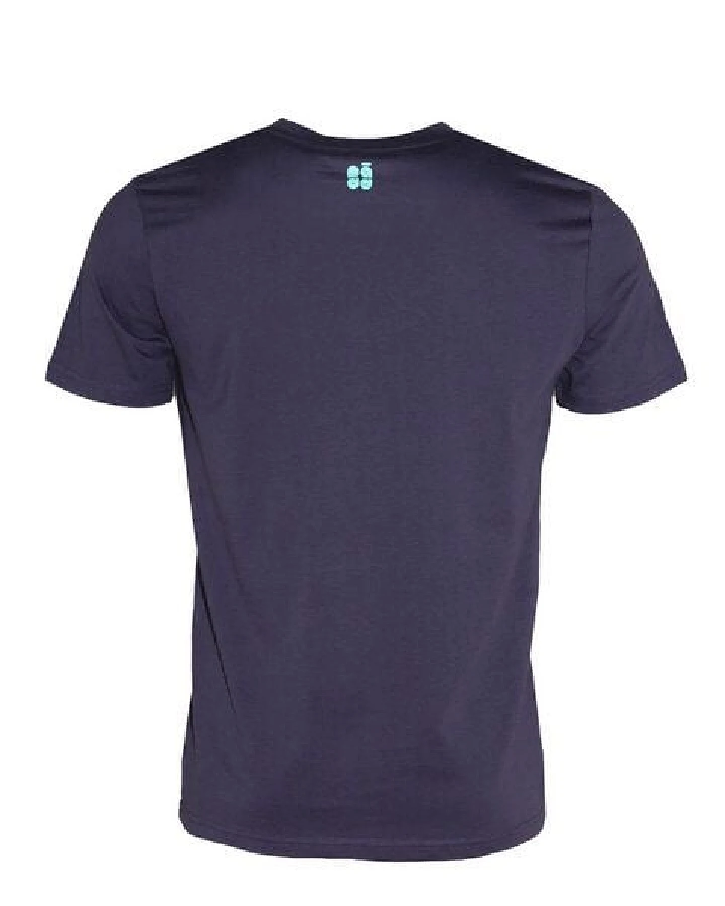FÄDD Herren T-Shirt Rundhals aus Bio-Baumwolle "Eyties BT" Lila – Ansicht 3