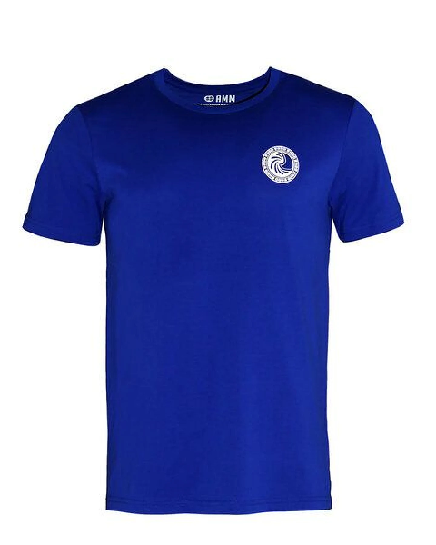 FÄDD Herren T-Shirt Rundhals aus Bio-Baumwolle "Sörfverlaufgelöt" Blau – Ansicht 3