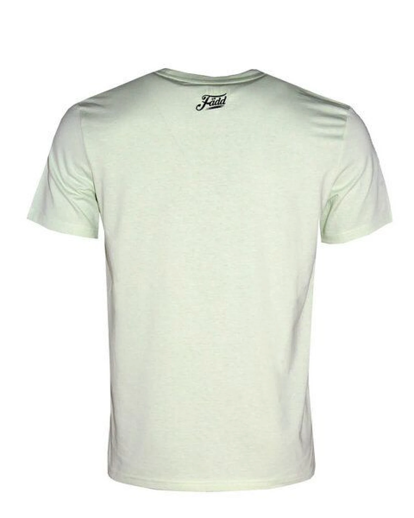 FÄDD Herren T-Shirt Rundhals aus Bio-Baumwolle "Ich esse KFZs" Grün – Ansicht 3