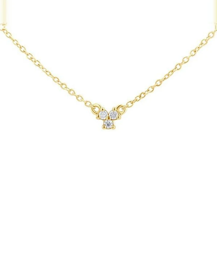 Eppi Halskette mit drei Lab Grown Diamanten Sharma