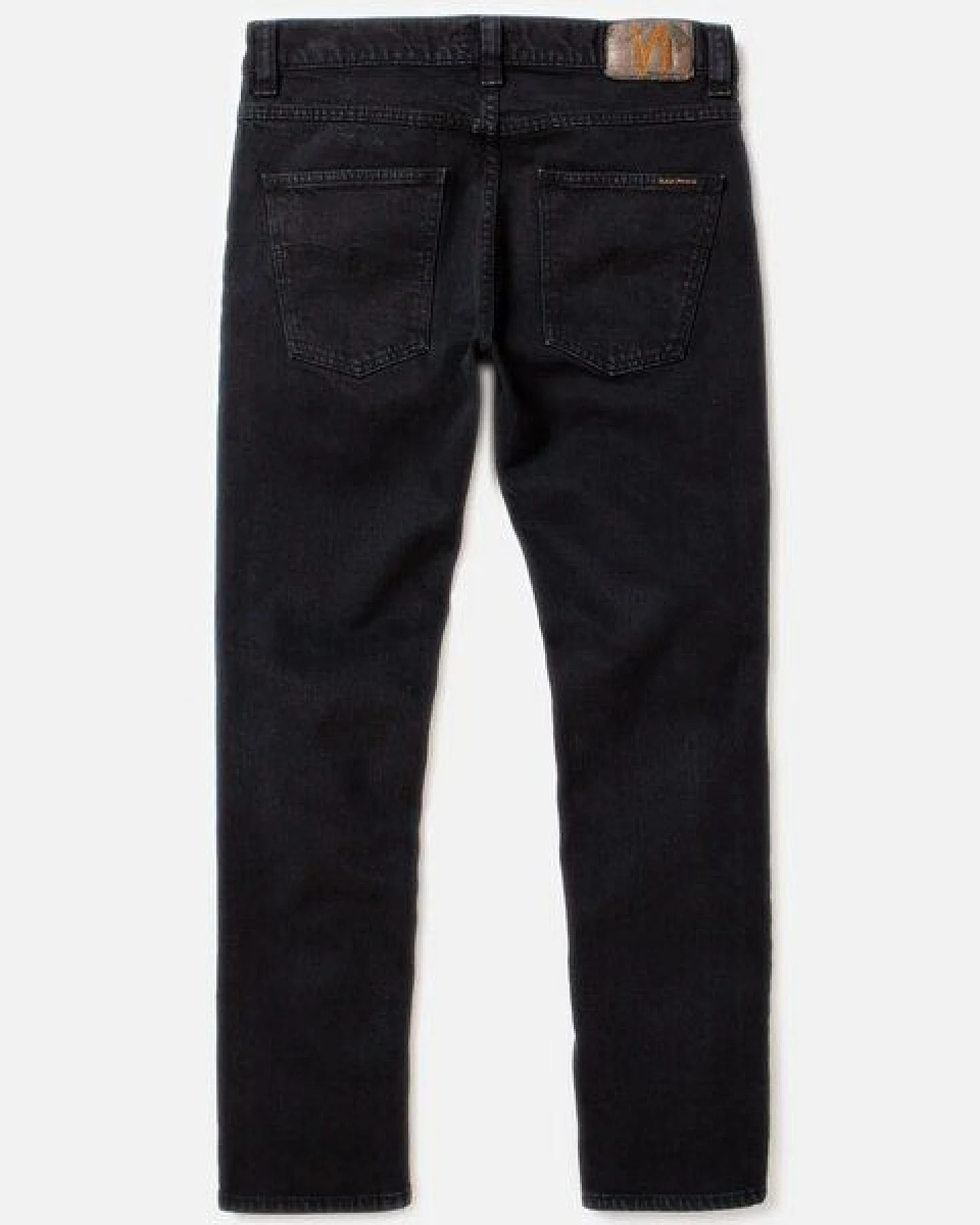 Nudie Jeans Grim Tim - Matte Black OD – Ansicht 4
