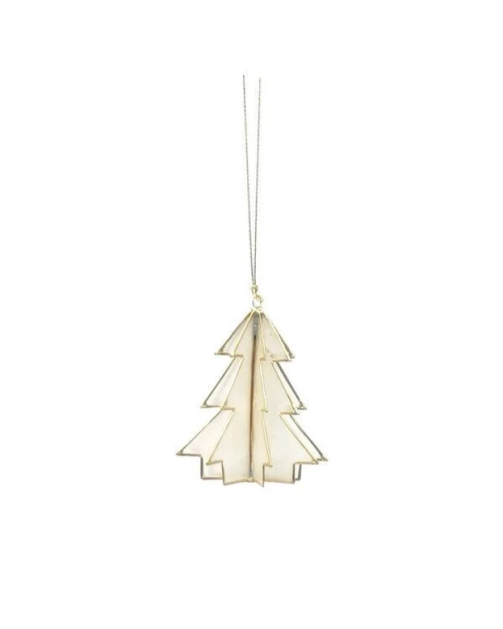 KINTA Capiz Tannenbaum Anhänger