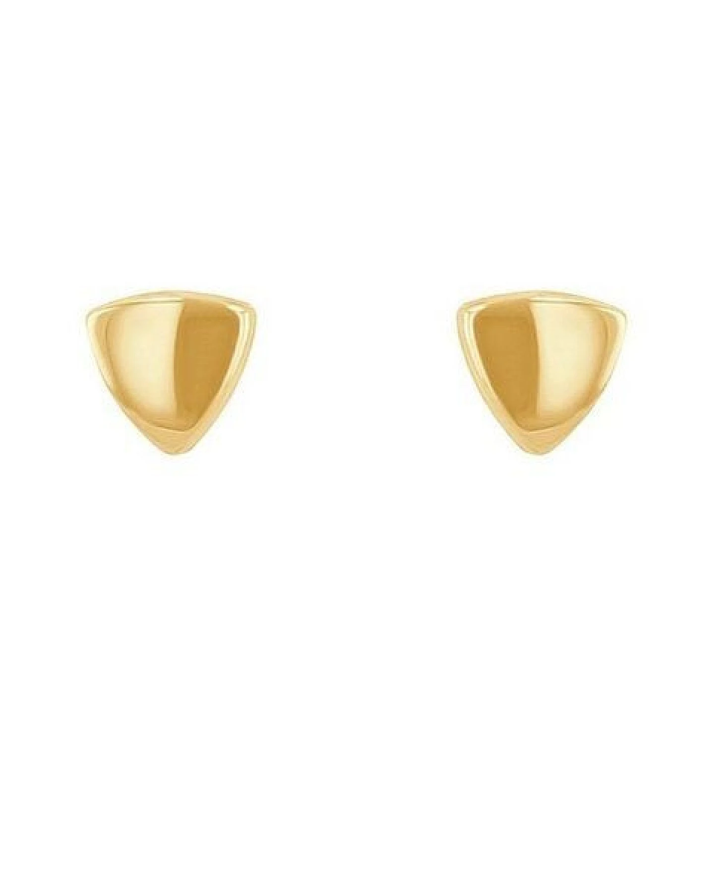 Eppi Goldene dreieckige Ohrstecker Kamali – Ansicht 4