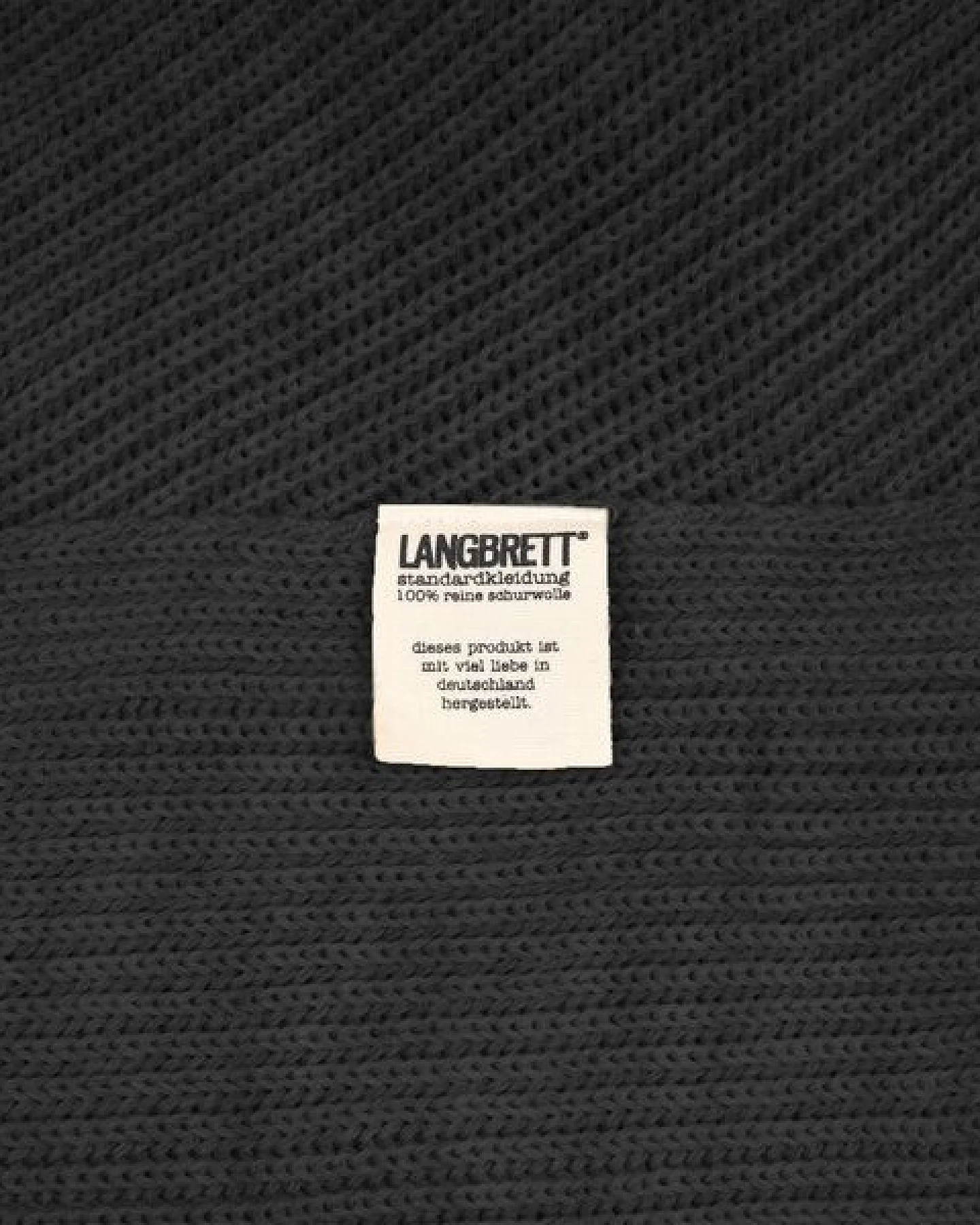 LANGBRETT schal rippstrick – Ansicht 3