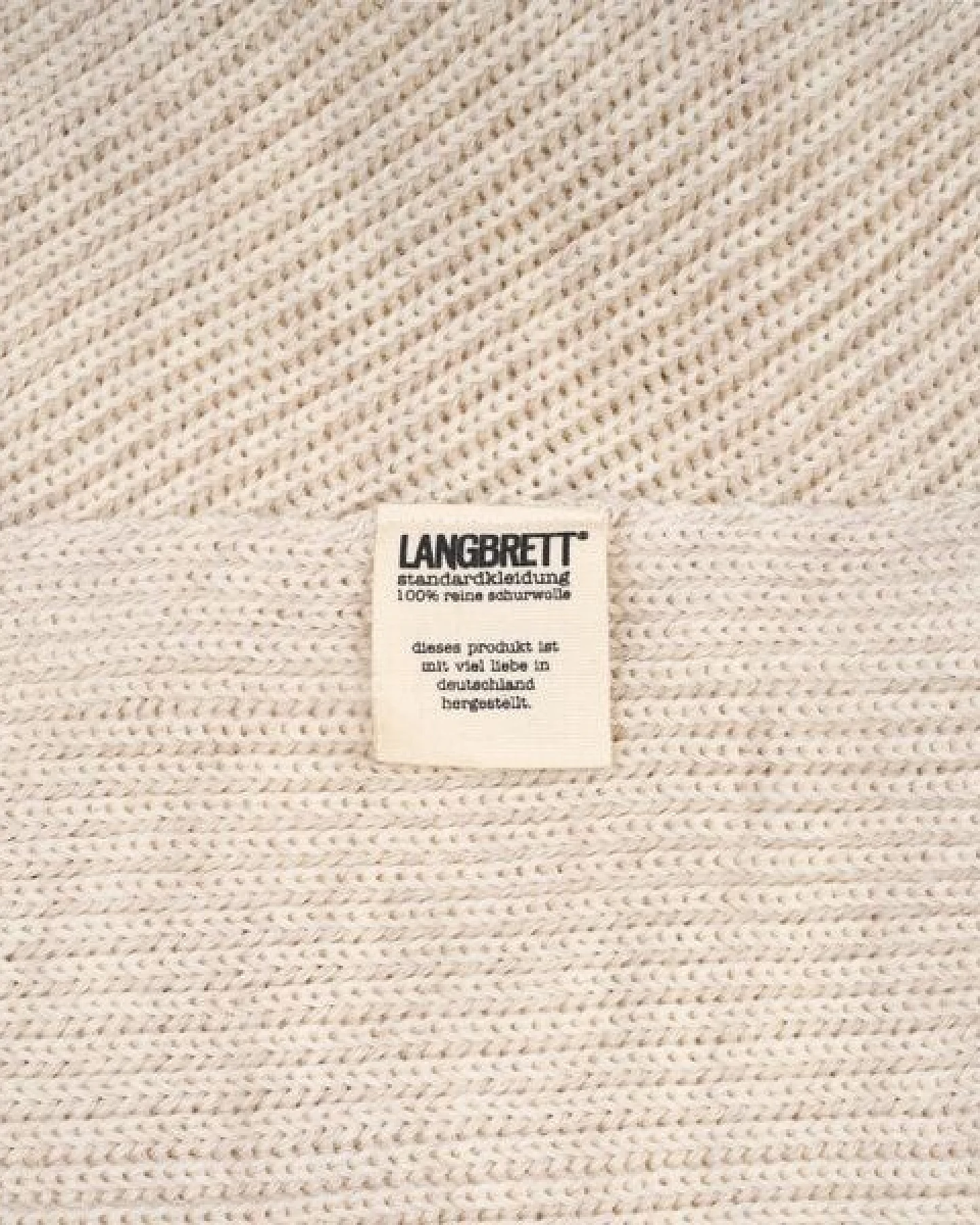 LANGBRETT schal rippstrick – Ansicht 3